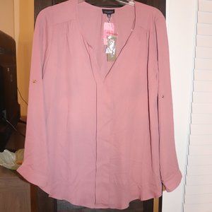 Zenobia Mauve Blouse